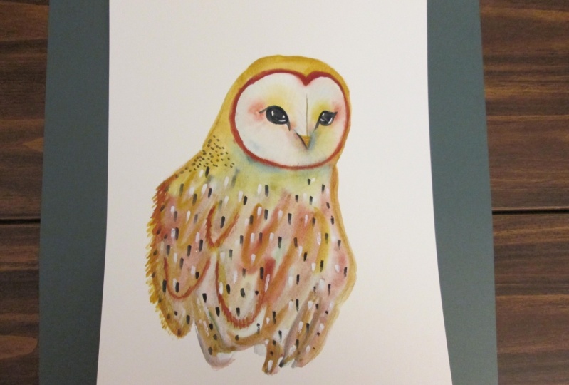 Watercolor Owl