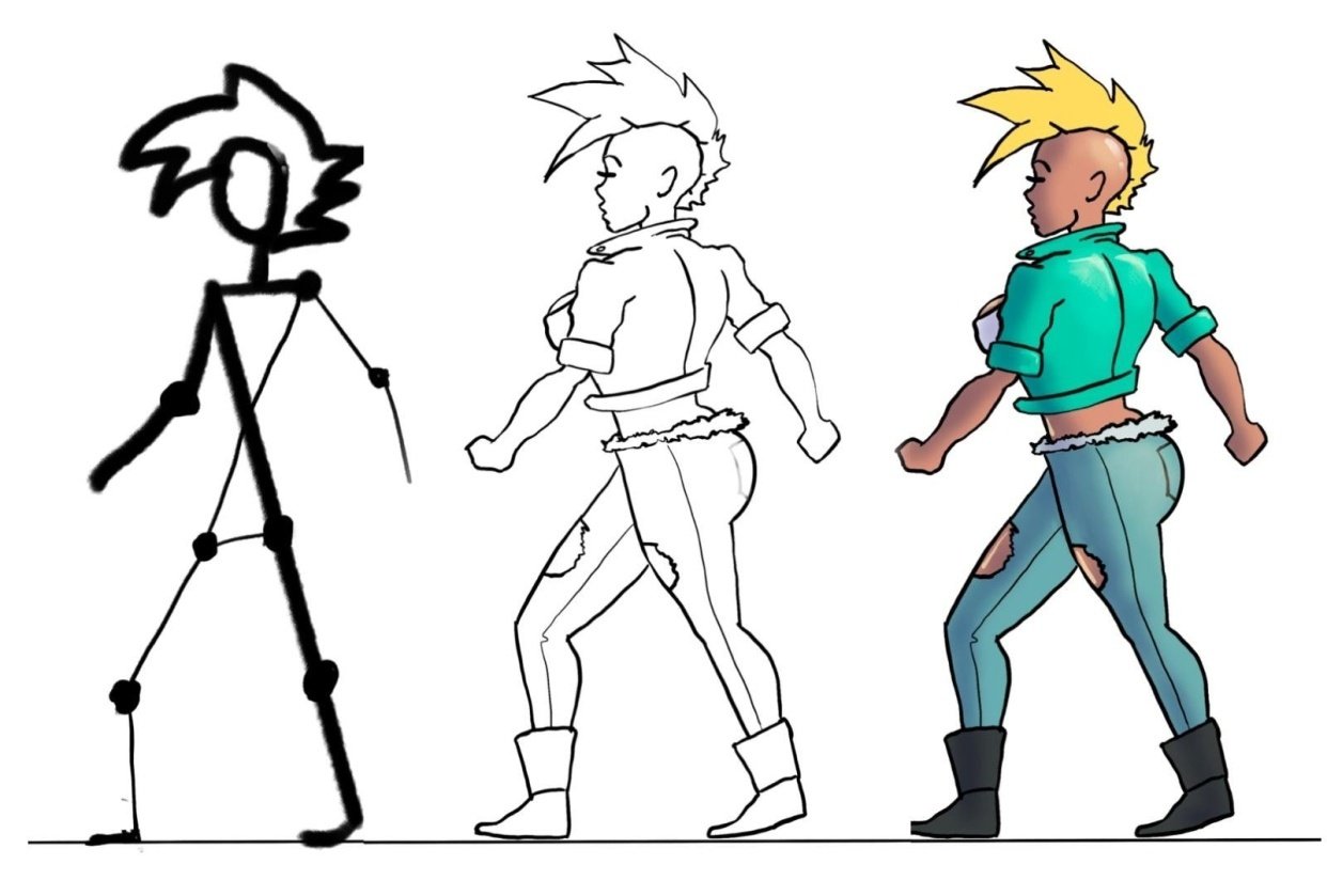 Ntimè Walk Cycle - student project