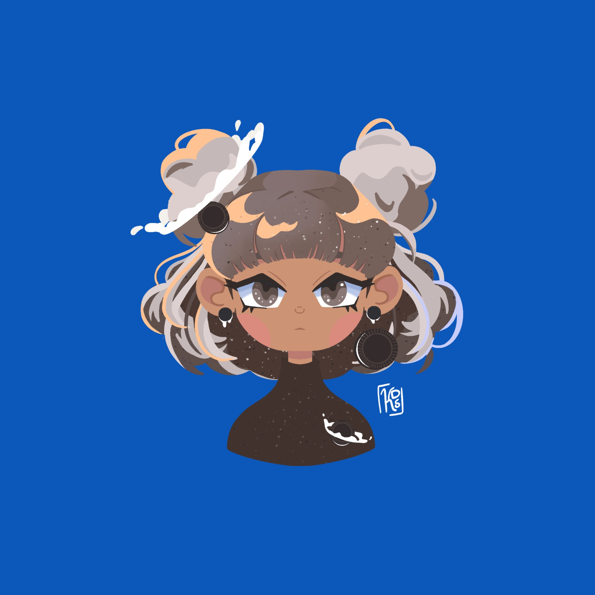 Milk and Cookies Girl - student project