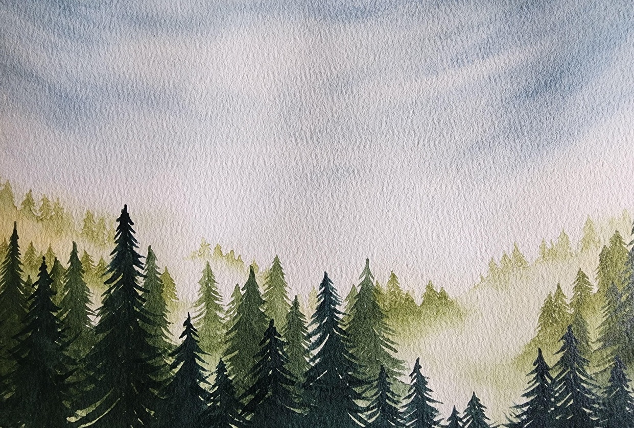 Misty Pines - student project