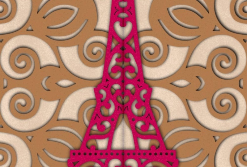 Paper cutout card