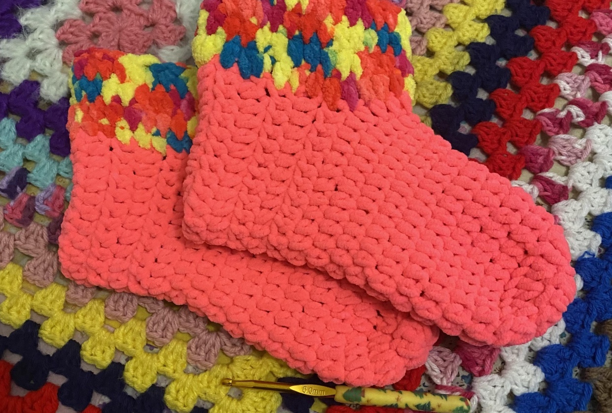 Movie Night Socks - student project