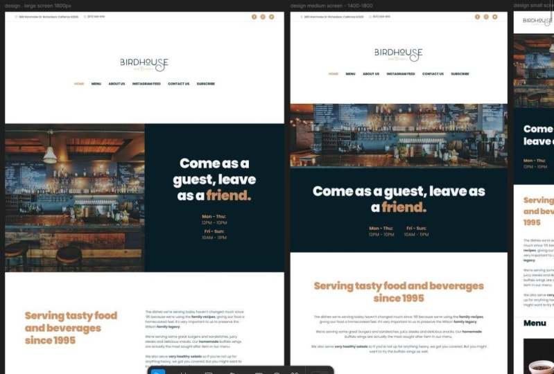 Birdhouse website
