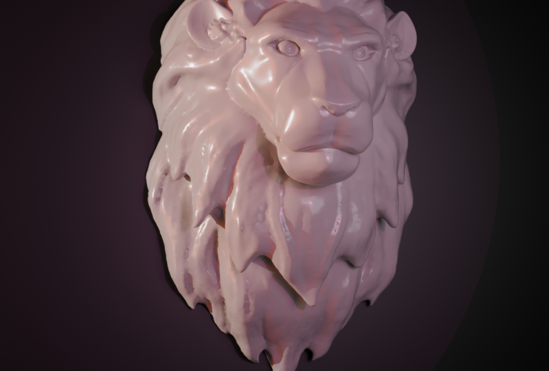 My Marble Lion