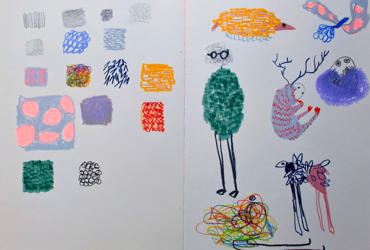 A motley crew of creatures!! :D - student project