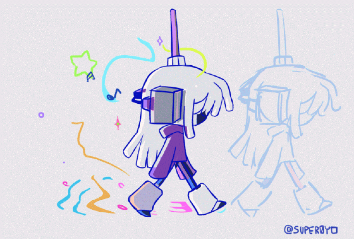 walk cycle!! - student project