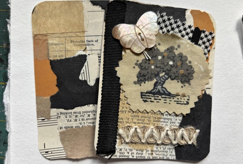 Collage cards