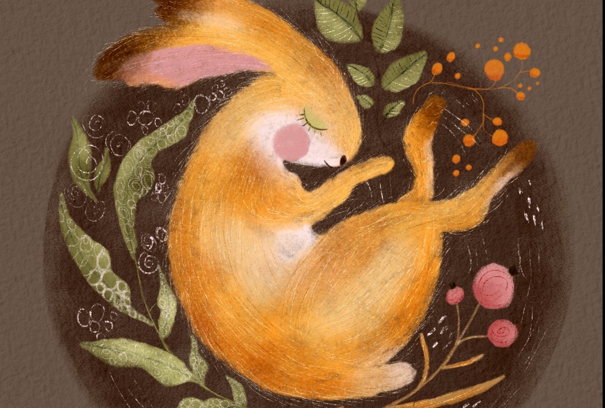 Sleeping Bunny - student project