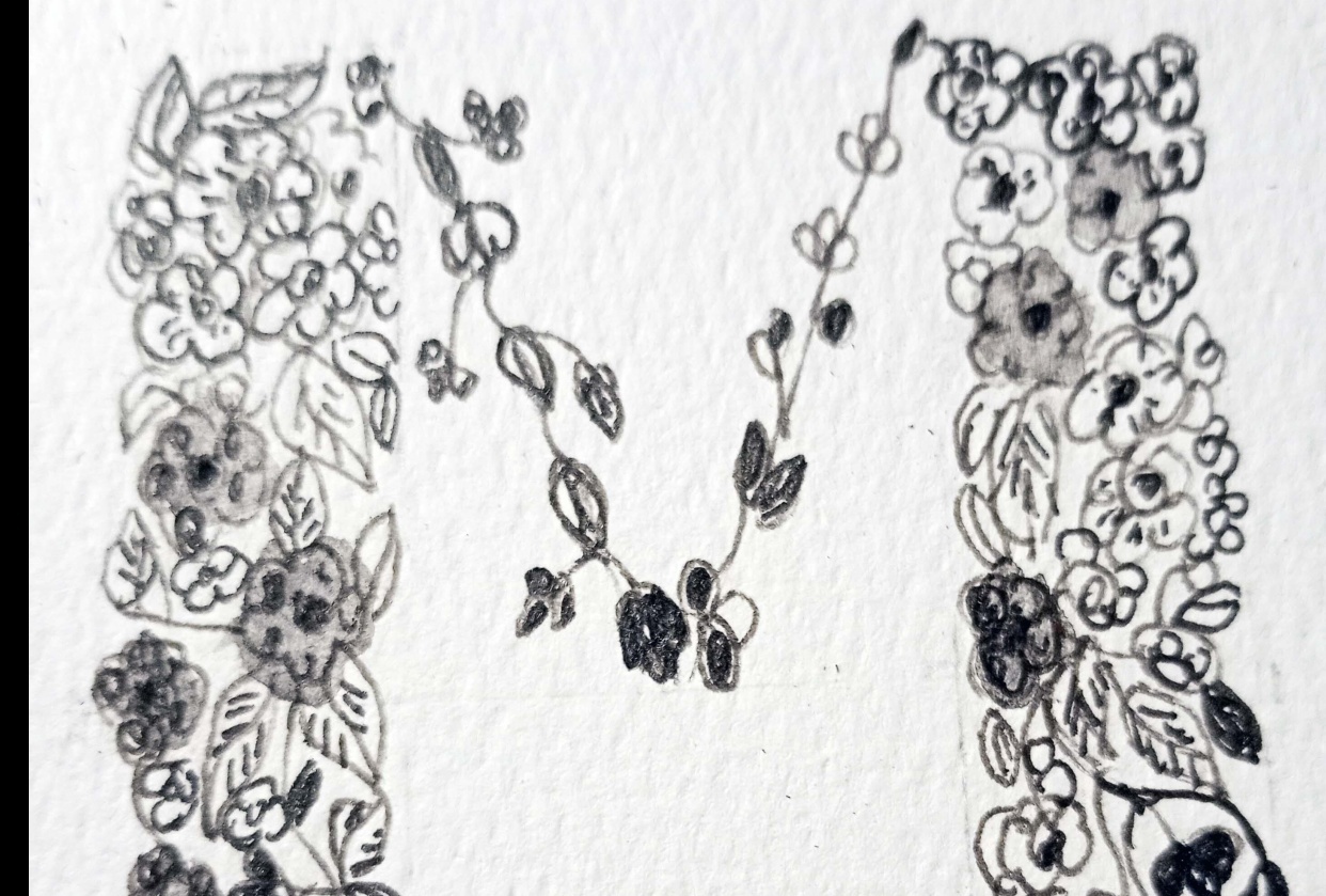 Blooming Letters - student project