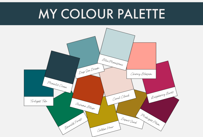 My colour palette