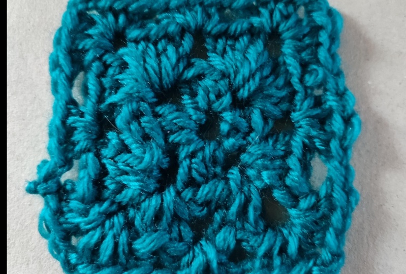 My very first crochet project