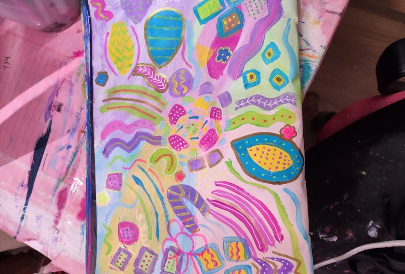 Garden Party Painting