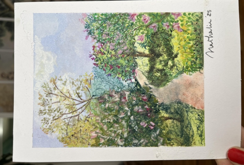 First pastel landscape