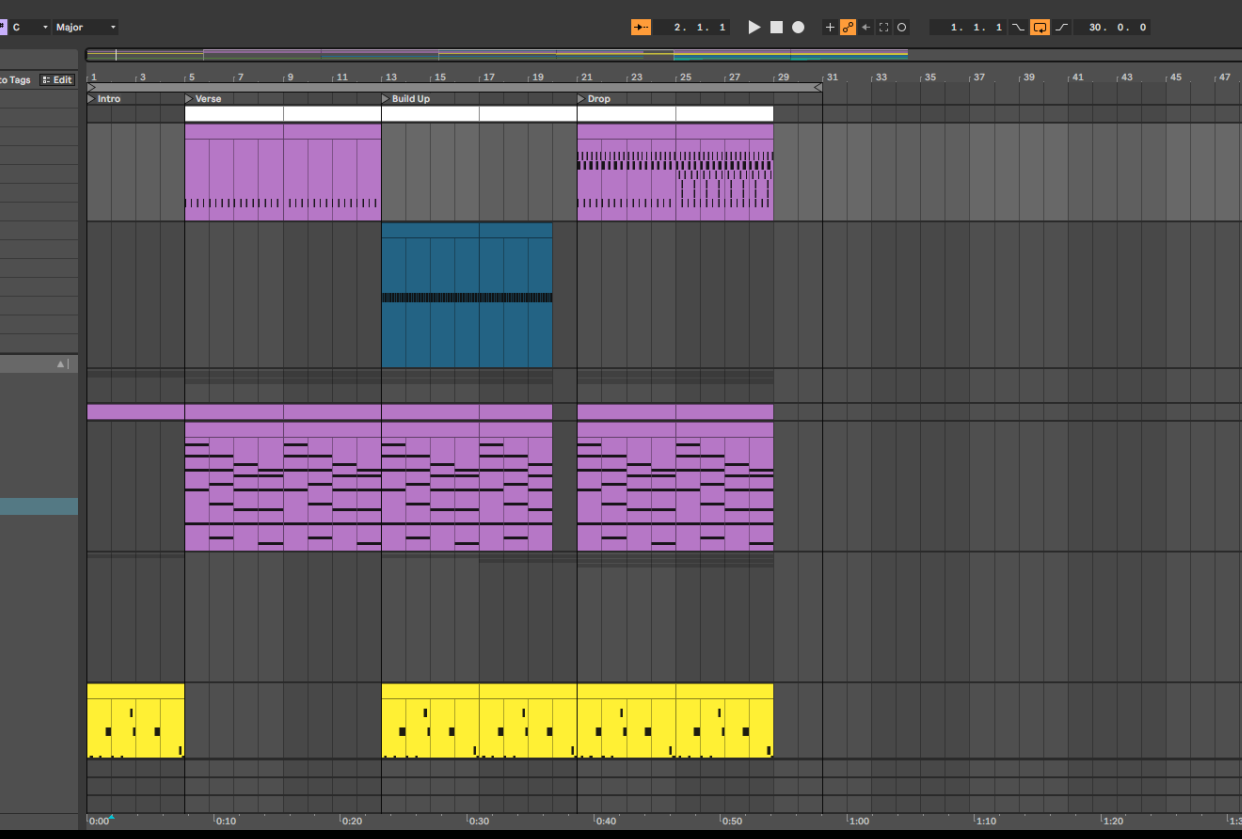 Work TUTORIAL music - student project
