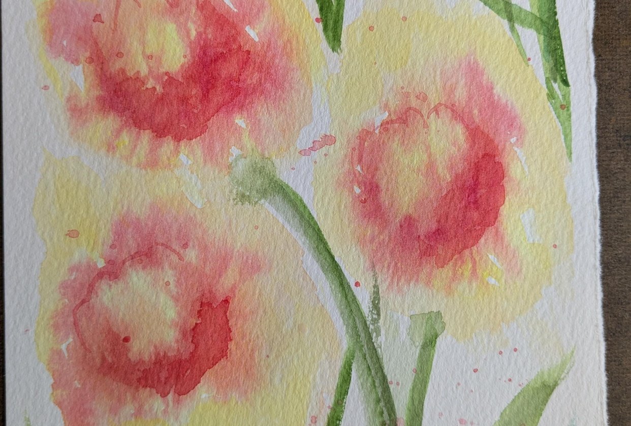 Spring Daffodils - student project
