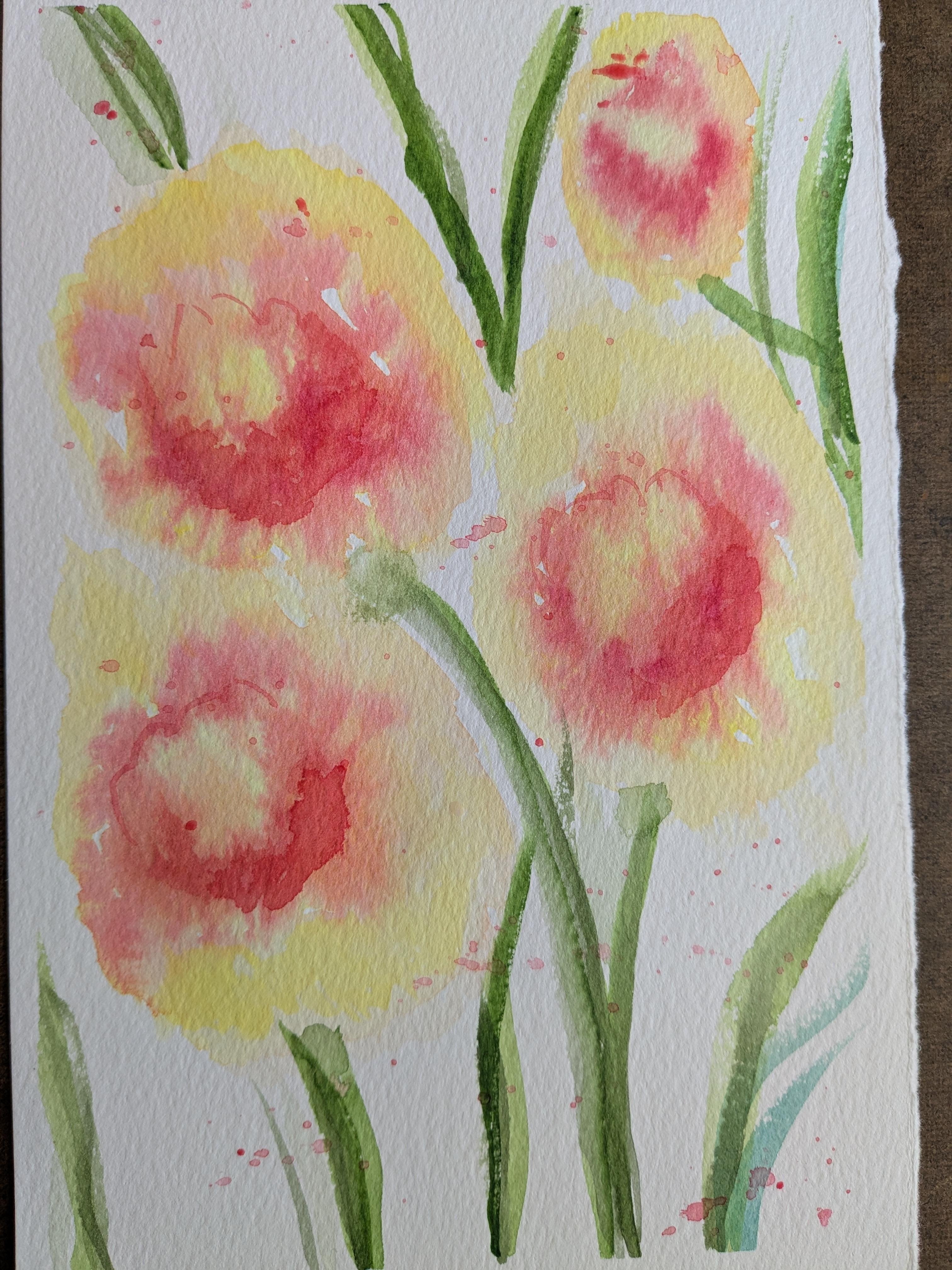 Spring Daffodils - student project