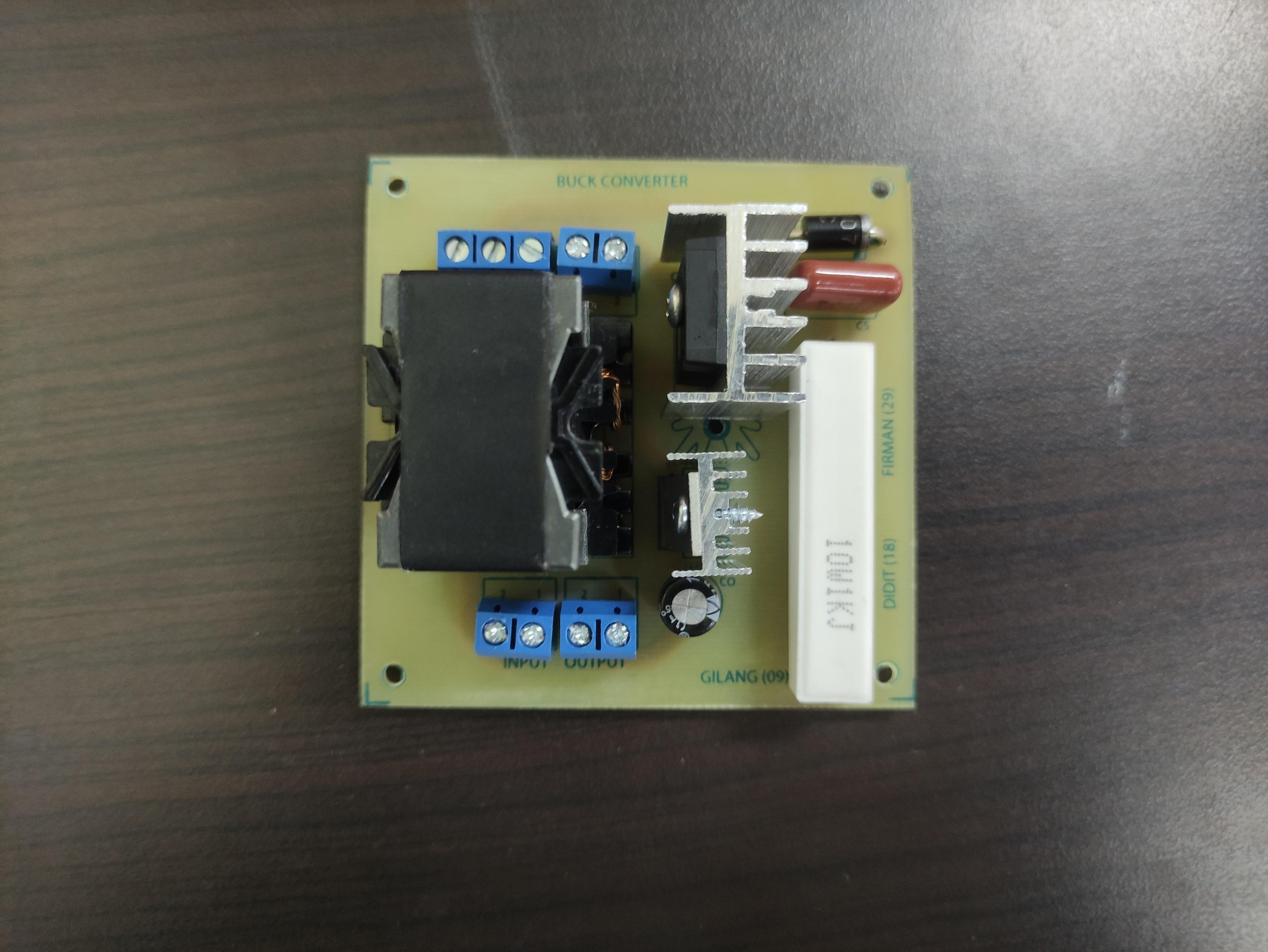 Buck Converter Project Module - student project