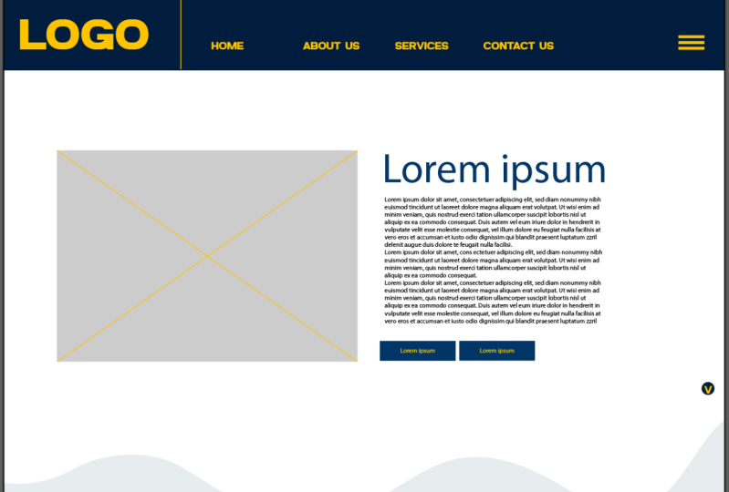 Base for a website