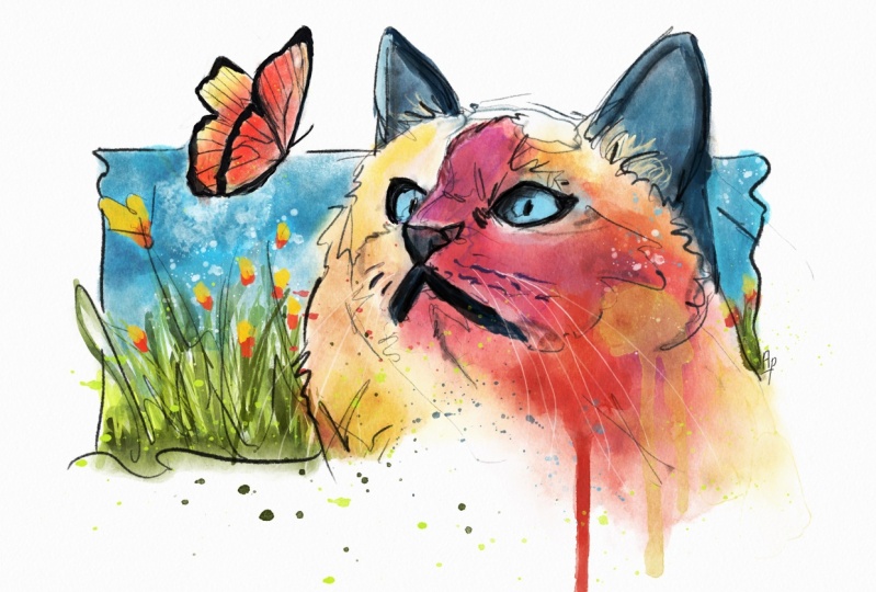 Procreate watercolour masterclass:elevate your digital painting skills