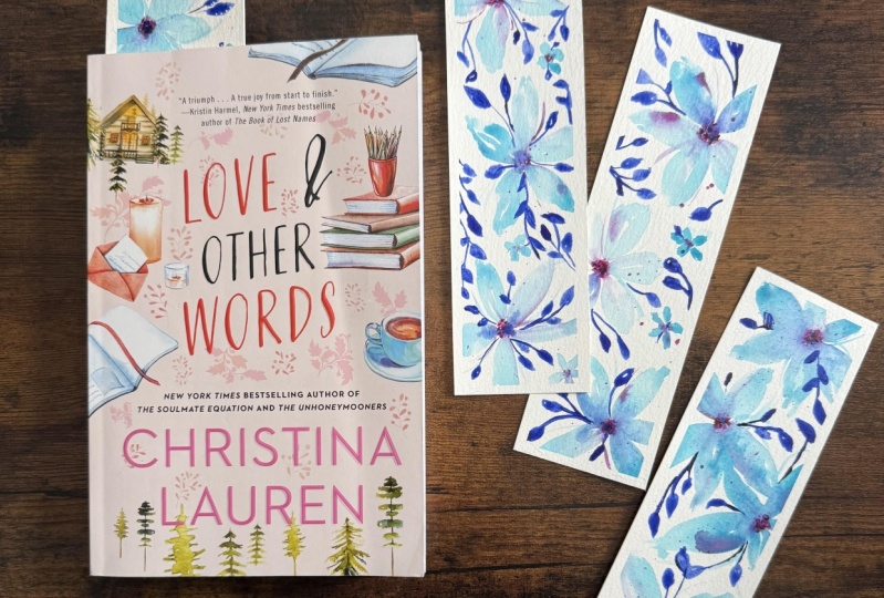 Watercolor Bookmarks