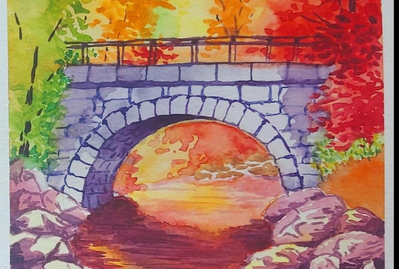 Autumn Bridge