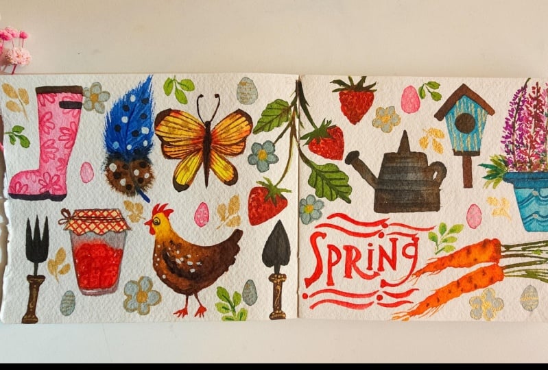 Daily Watercolor Sketchbook