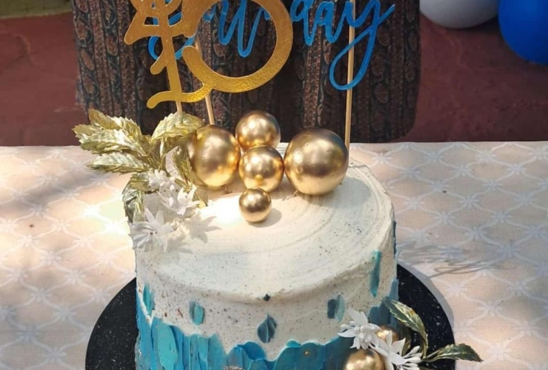 Milestone Birthday Cake Topper
