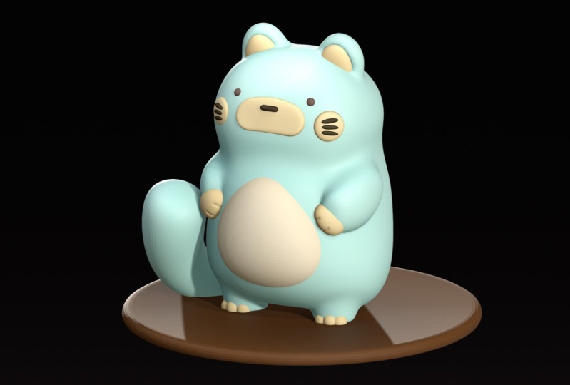 super fun cute character
