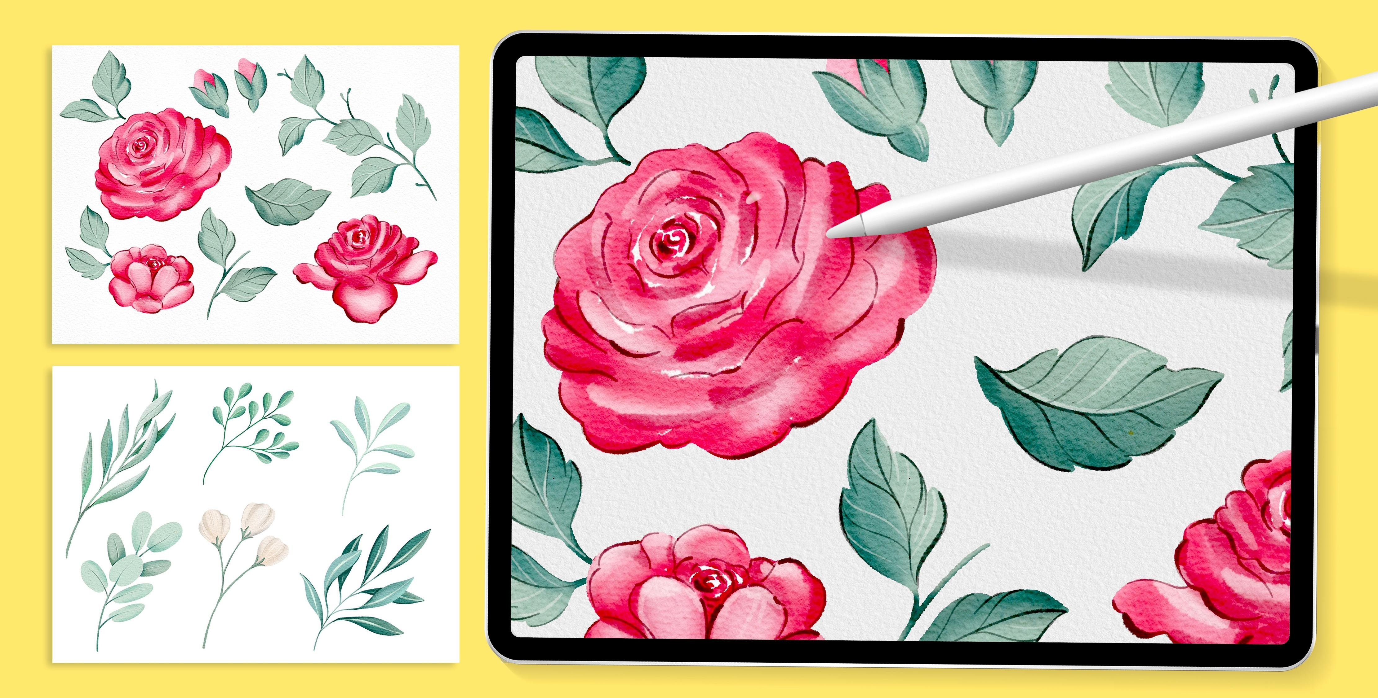 Procreate Watercolors Example Project
