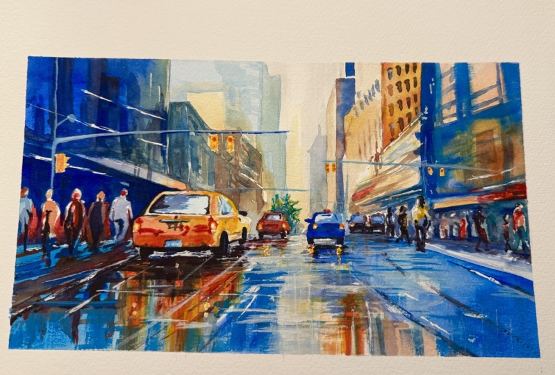 Painting Expressive Cityscapes