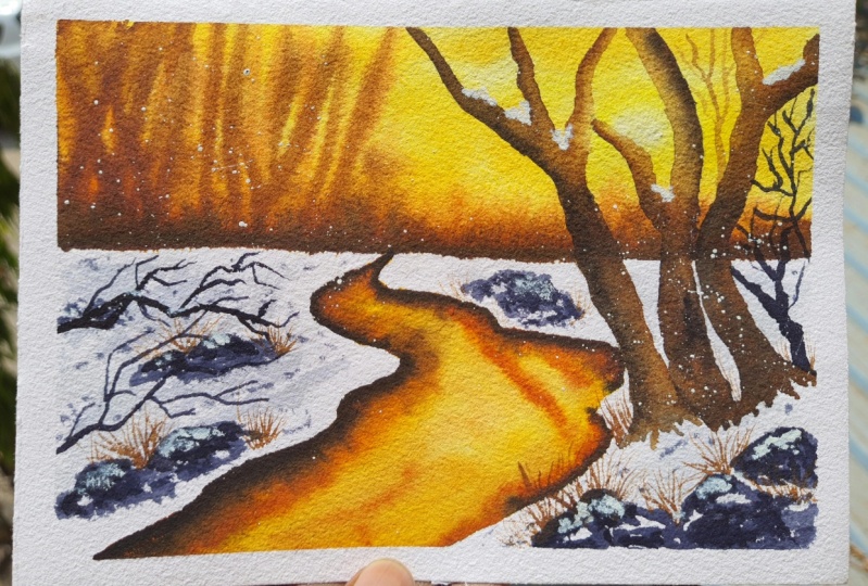 Glowing Winter Landscapes