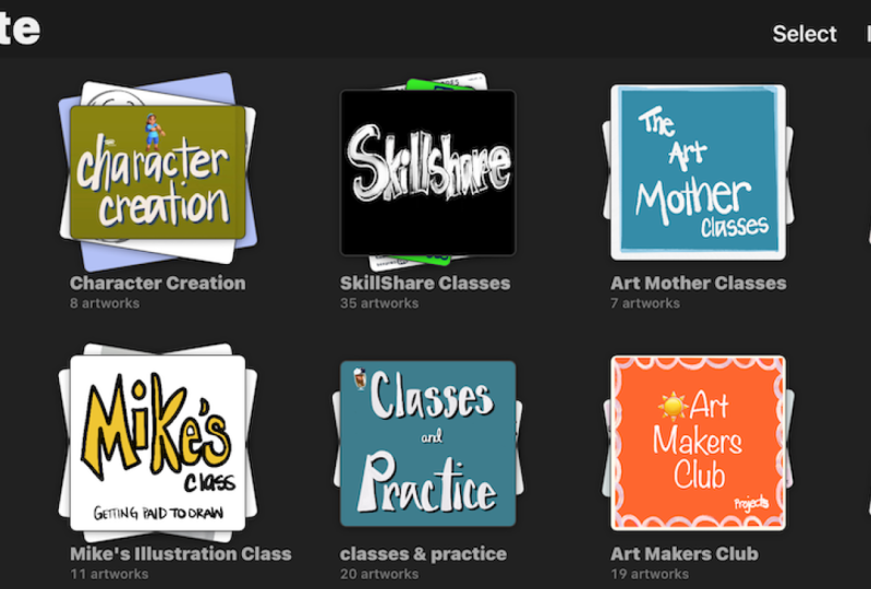 Stack and Layers examples