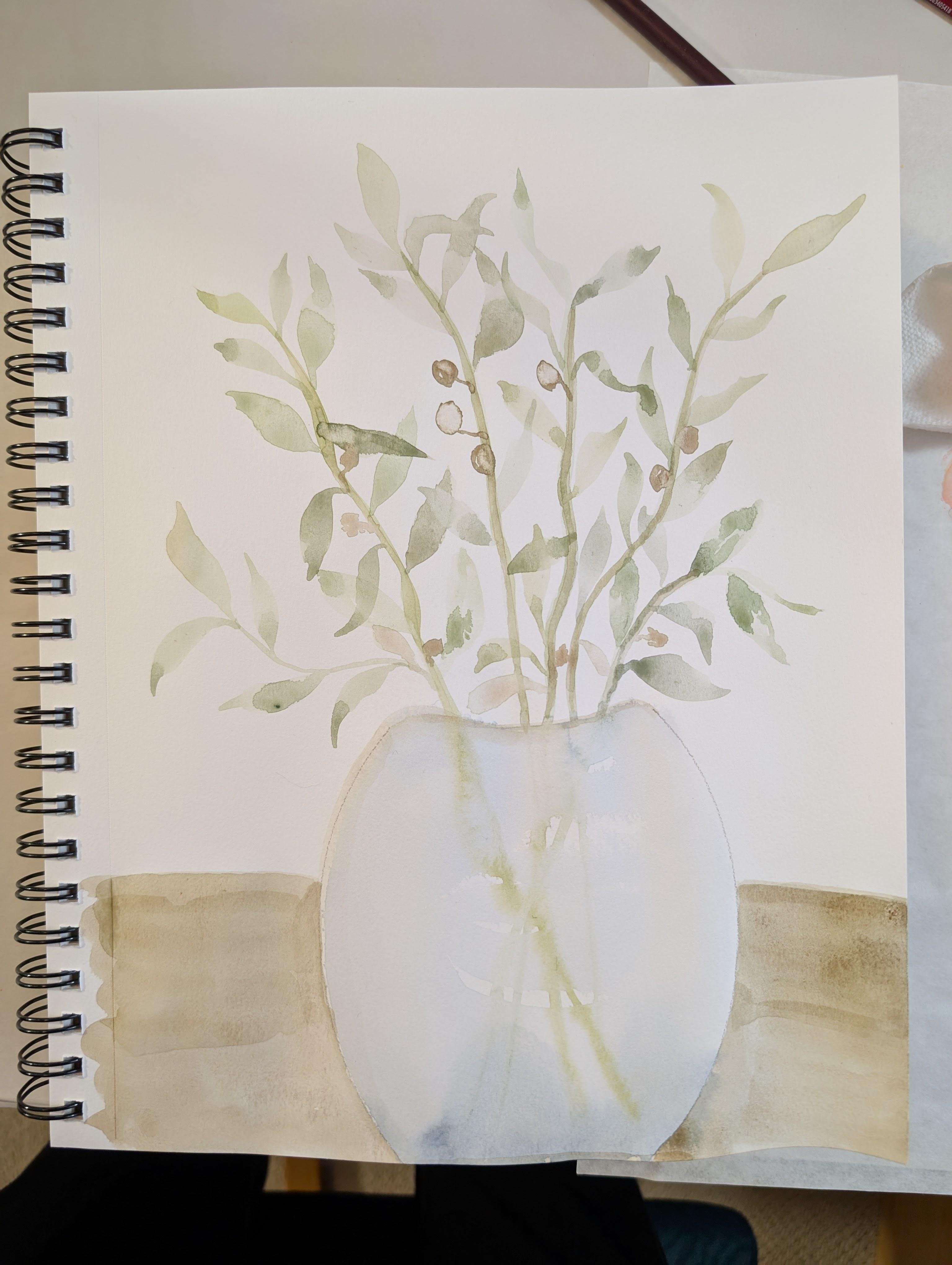 house plant by Sue - student project