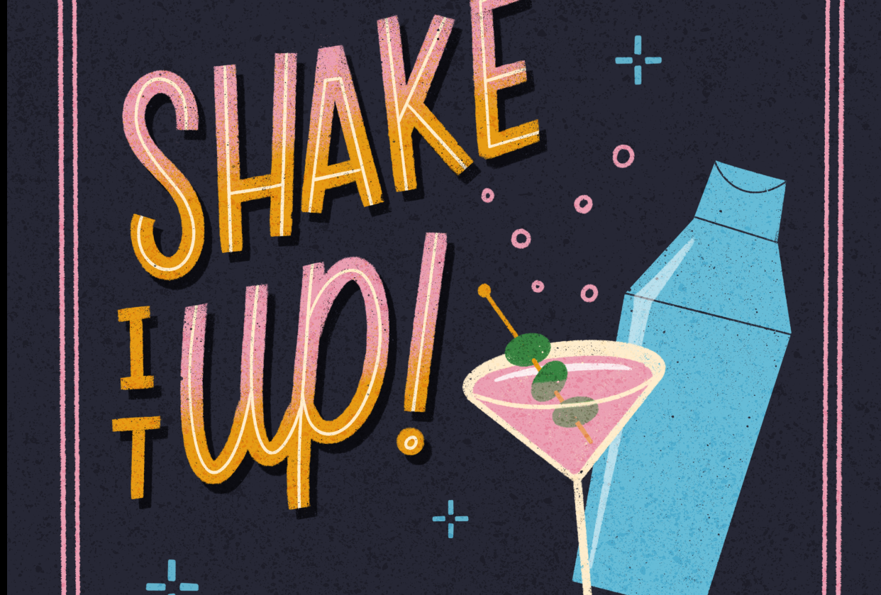 My Cocktail Designs - student project