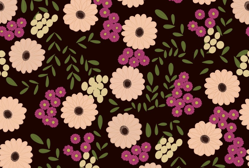 Tossed Flowers