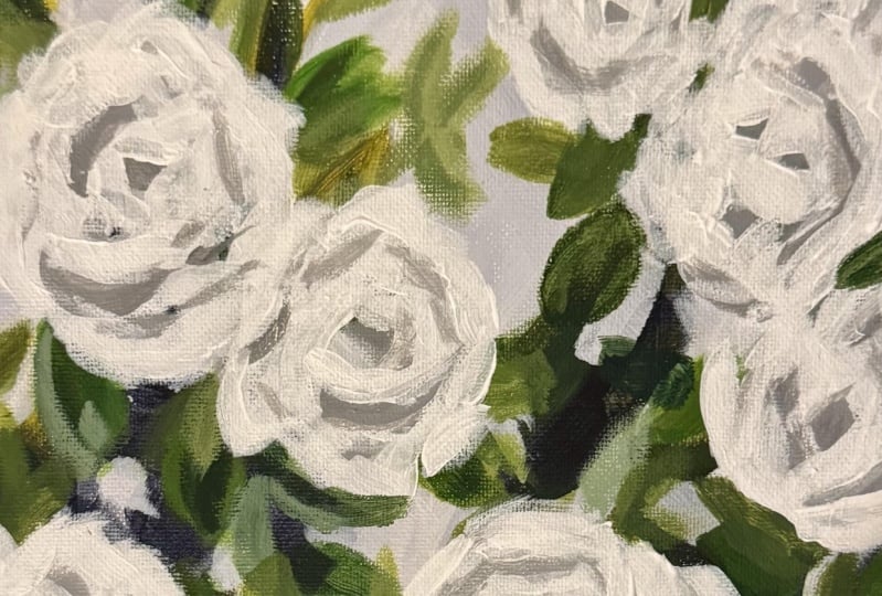 White roses