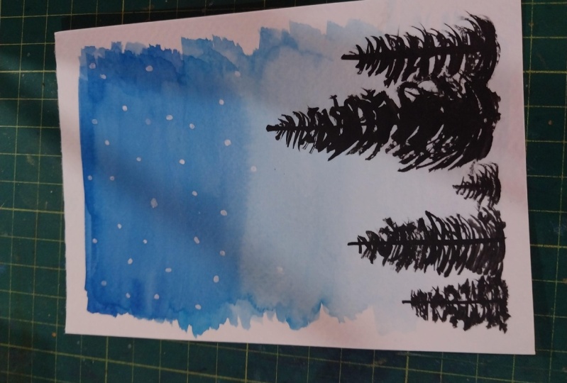 Watercolor markers