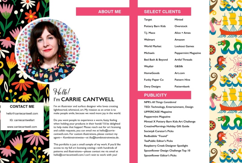 An example of my PDF portfolio