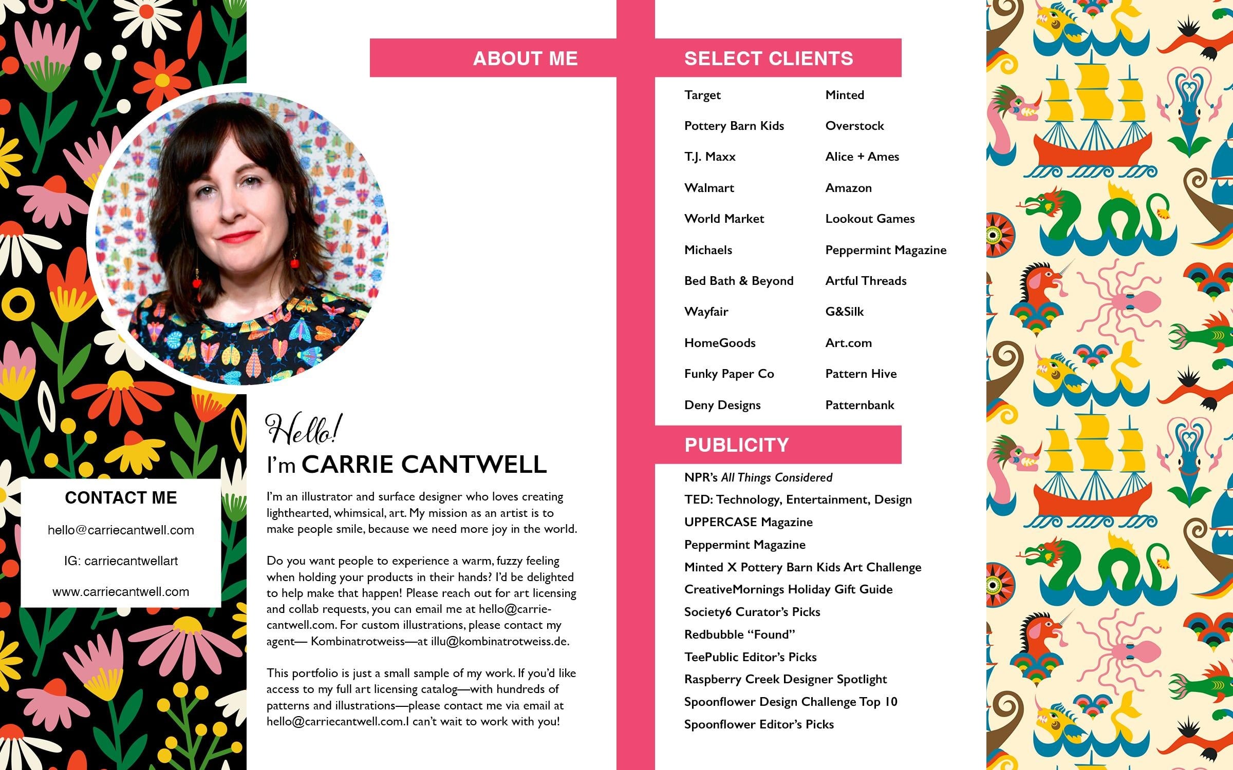 An example of my PDF portfolio - student project