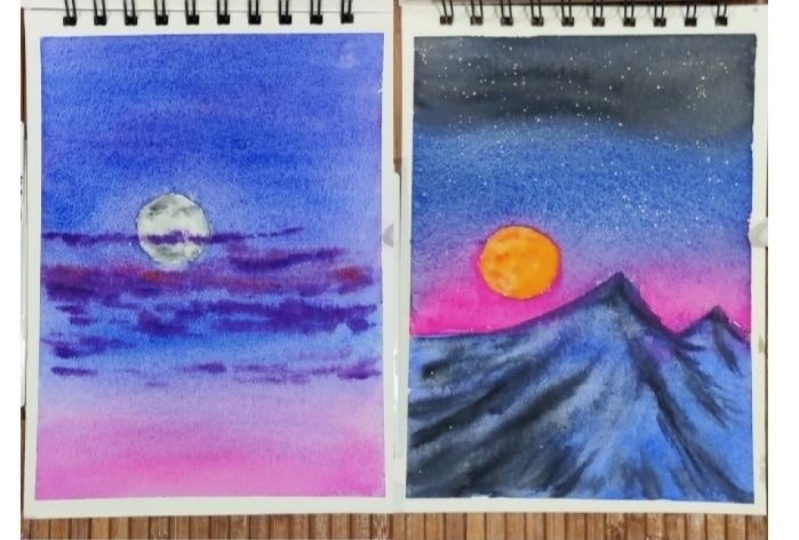 Moonscapes with Dhriti