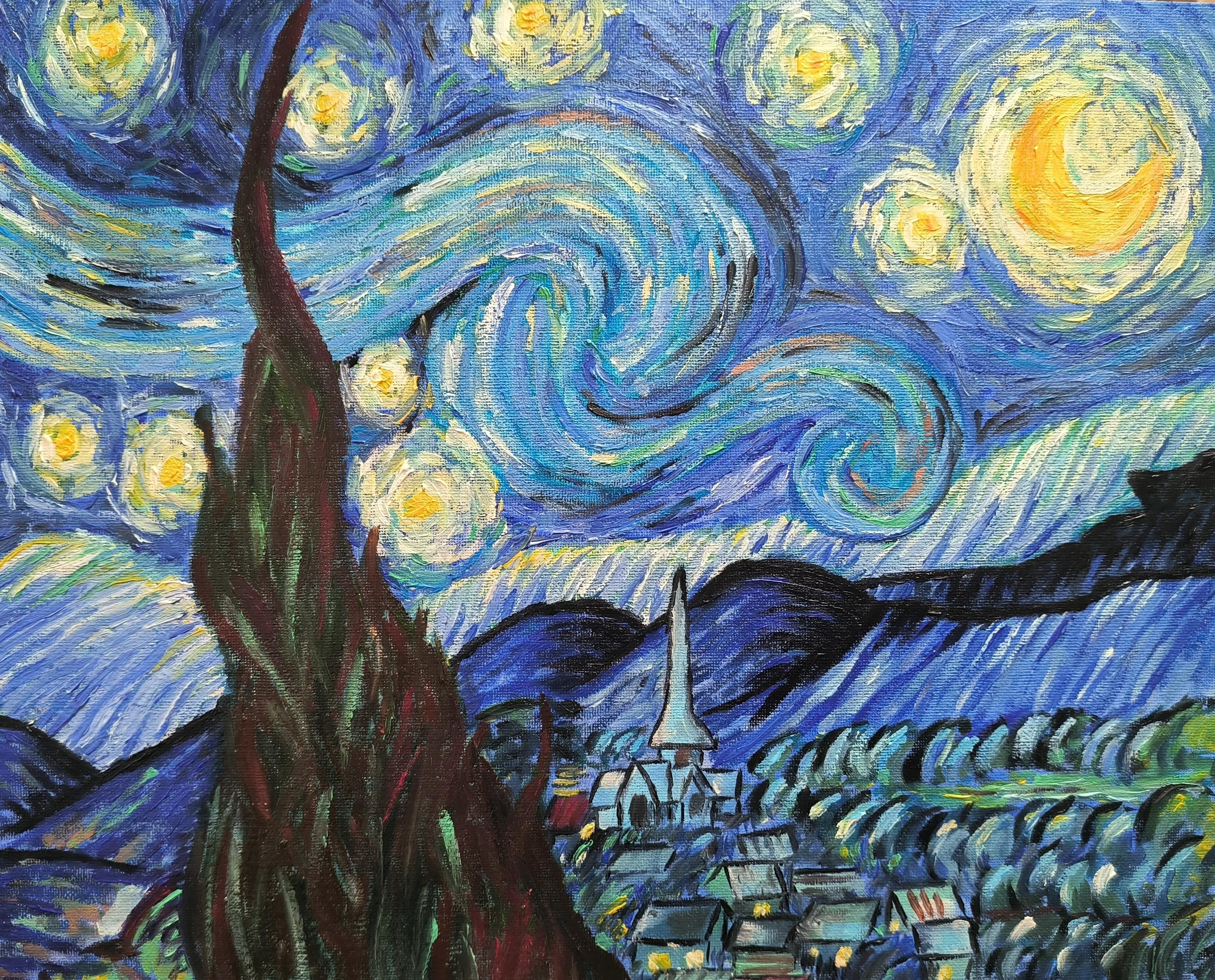 Almost a Starry Night - student project