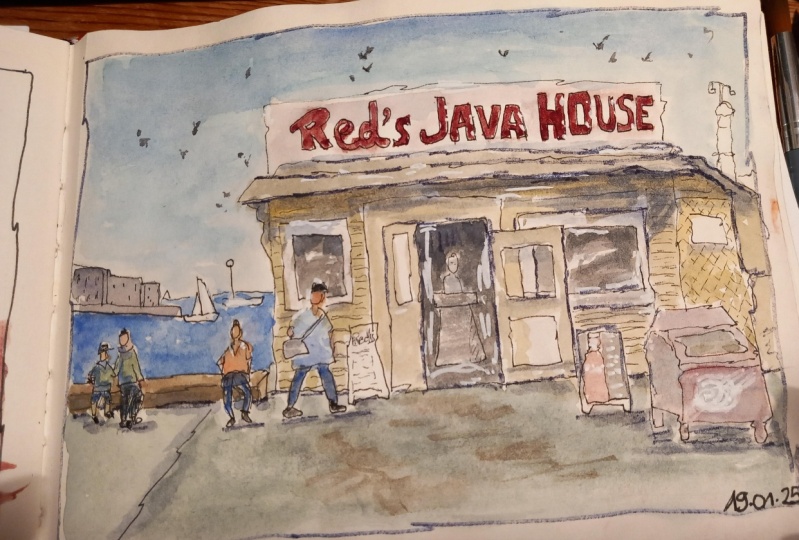 Croquis urbains avec Darren