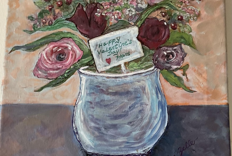 Balance: 2025 Valentine Day Bouquet from my Son Hans