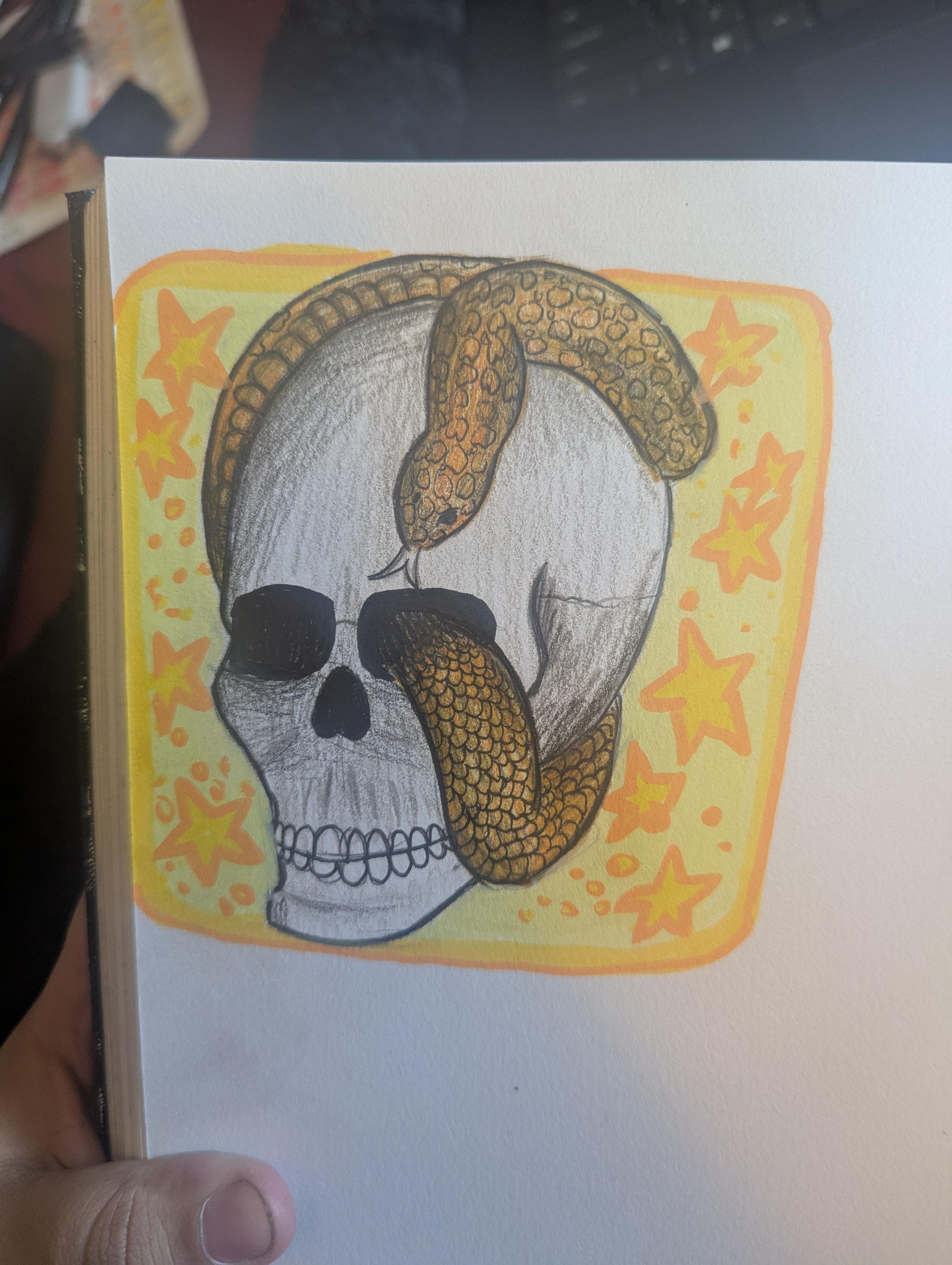#9. Draw/paint from photo reference - student project
