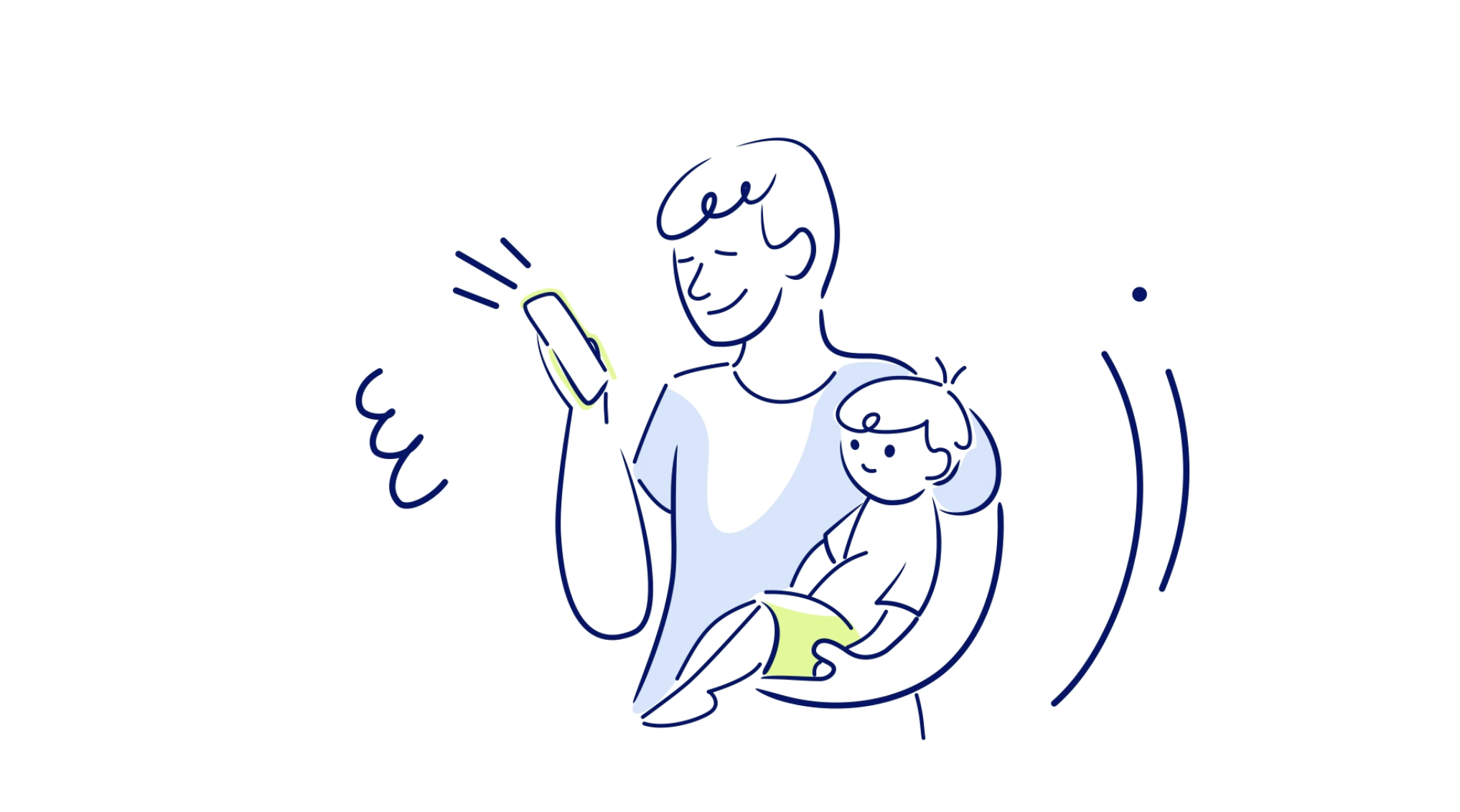 Parent on a Phone - student project