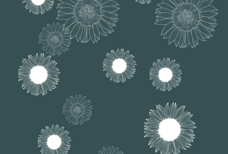 Sunflower stamps