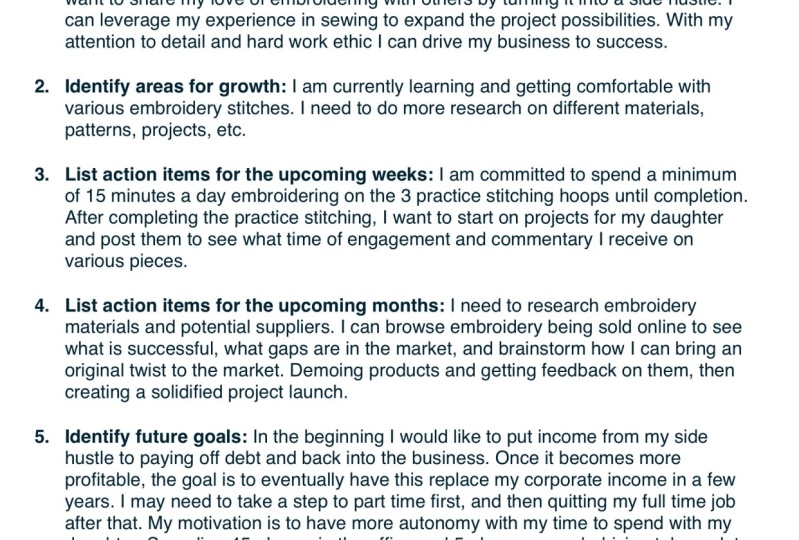Side Hustle Game Plan