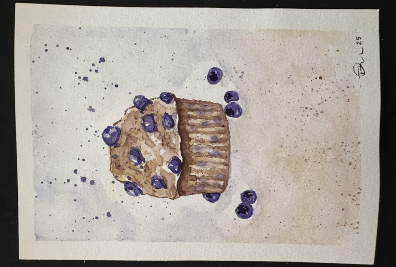 Blueberry muffin