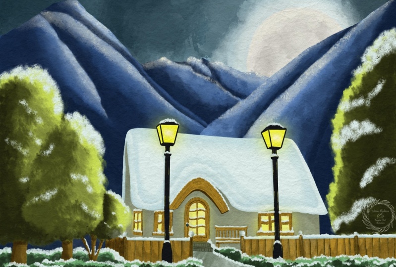 Winter Cabin