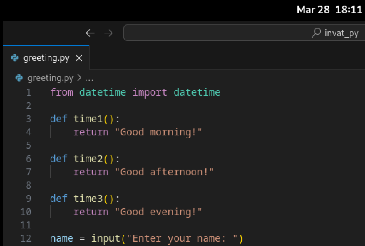 My python path - student project